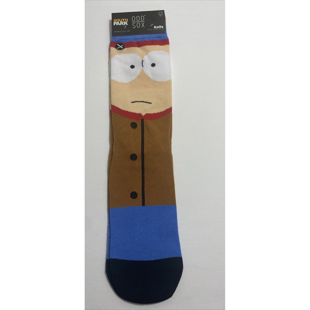 Odd Sox Stan Marsh South Park Crew Socks Mens Size 8-12 Multicolor New